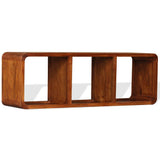 TV Cabinet Solid Wood with Honey Finish 120x30x40 cm 244680
