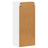 Bathroom Wall Cabinet with Shelf TULUM White 37 x 24.5 x 86 cm 880331