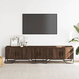 TV Cabinet Brown Oak 180x34x41 cm Engineered Wood 848593