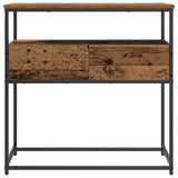 Console Table Old Wood 75 x 40 x 75 cm Engineered Wood 862936