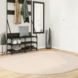 Rug HUARTE Short Pile Soft and Washable Beige 200 cm 375031