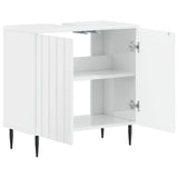 Bathroom Sink Cabinet ZWOLLE High Gloss White 896349