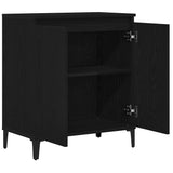 Sideboard Black Oak 60 x 35 x 70 cm Engineered Wood 862594