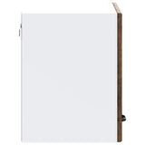 Kitchen Wall Cabinet Kalmar Smoked Oak Engineered Wood 853602