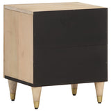 Bedside Cabinets 2 pcs 40x33x46 cm Solid Wood Mango 358245