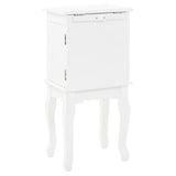 Free Standing Jewelery Cabinet White 246960