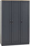 ZNTS Portland 3 Door Wardrobe 100-101-203