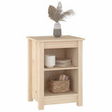 Bedside Cabinets 2 pcs 40x35x55 cm Solid Wood Pine 820957