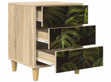 Bedside Cabinet ELBURG Sonoma Oak 36 x 33 x 60 cm 8007277