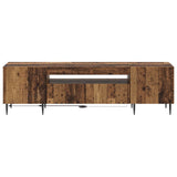 LED TV Cabinet Old Wood Engineered Wood 896913