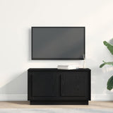 TV Cabinet 80 x 35 x 45 cm Black oak Engineered wood 862130