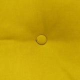 Back Pillow Yellow 180 x 24 x 50 cm Velvet 42014581