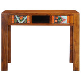 Writing Desk with Drawer with Storage Brown 100 x 50 x 75 cm 4016508
