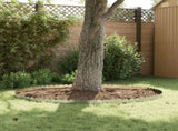 Lawn Edging 30 pcs 103 x 15 cm Steel Silver 8008662