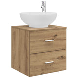 Bathroom Furniture Set 3 pcs Artisan Oak 49.5 x 44.5 x 65 cm 3405906