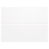 Sink Cabinet with Built-in Basin White Engineered Wood 3071630