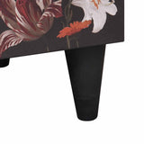 Bedside Table Multicolour 50 x 33 x 60 cm Solid Mango Wood 4018710