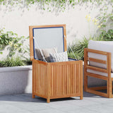 Garden Storage Box 60x50x58 cm Solid Teak Wood 315379