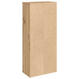 Bathroom Cabinet with Roll Holder Artisan Oak 39x22x90 cm 858532