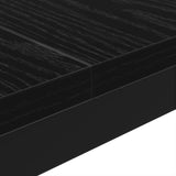 Coffee Table Black Oak 100 x 100 x 45 cm Engineered Wood 892584