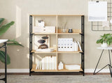 Bookshelf Sonoma Oak 78.5x33x117.5 cm Engineered Wood 835250