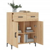 Sideboard Sonoma Oak 69.5x34x90 cm Engineered Wood 827983