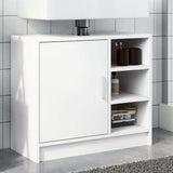 Sink Cabinet White 63x29x55 cm Engineered Wood 848129