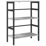 Bookshelf Grey Sonoma 60 x 29.5 x 81 cm Engineered Wood 883919
