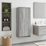 Wall-mounted Sink Vanity Grey Sonoma 35 x 20 x 81 cm 890765