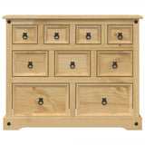 Chest of Drawers Corona 101x45x82 cm Solid Wood Pine 4005678