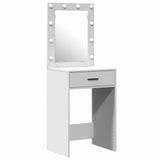 Dressing Table with Door White 50 x 41 x 135 cm Engineered Wood 3334254