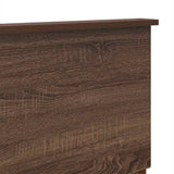 Headboard Brown Oak Engineered wood 888294