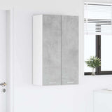Hanging Cabinet Concrete Grey 60 x 31 x 100 cm Engineered Wood 884357