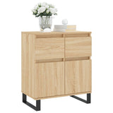 Sideboard Sonoma Oak 60x35x70 cm Engineered Wood 831127