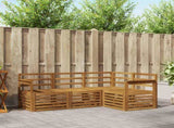 Sofa Sets 4 pcs Natural Solid Acacia Wood 3374714