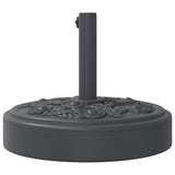 Parasol Base for 38 / 48 mm Poles 25 kg Round 4007972