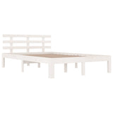 Bed Frame without Mattress White 135x190cm Double 814730