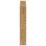 Armrests Module 2 pcs White 78.5 x 10 x 61 cm Solid Acacia Wood 901594