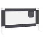 Toddler Safety Bed Rail Dark Grey 140x25 cm Fabric 10228