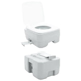 Camping Toilet Grey 41.5 x 36.5 x 42 cm 42001435