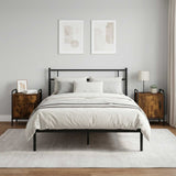 Bedside Cabinet 2 pcs Smoked Oak 40 x 30 x 50 cm 8013523