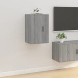 Wall Mounted TV Cabinets 2 pcs Grey Sonoma 40x34.5x60 cm 816669