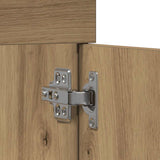 Bathroom Sink Cabinet Artisan Oak 90x38.5x46 cm Engineered Wood 856216