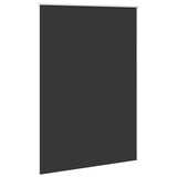 Roller blind blackout 144.4x230 cm Fabric Width 140 cm black 240174