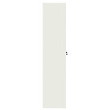 Storage Cabinet White 90 x 40 x 180 cm Steel 3406171