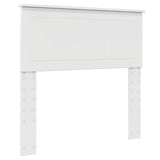 Headboard Gloss White Engineered wood 888467