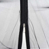 Mosquito Net for Umbrella 220 Mesh Black 330x250 cm 4010039