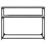 Console Table Grey Sonoma 100x35.5x75 cm Engineered Wood 834068