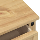 Chest of Drawers "Corona" 80x40x89 cm Solid Wood Pine 4005673