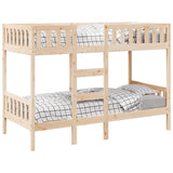 Bunk Bed 75x190 cm Solid Wood Pine 3308607